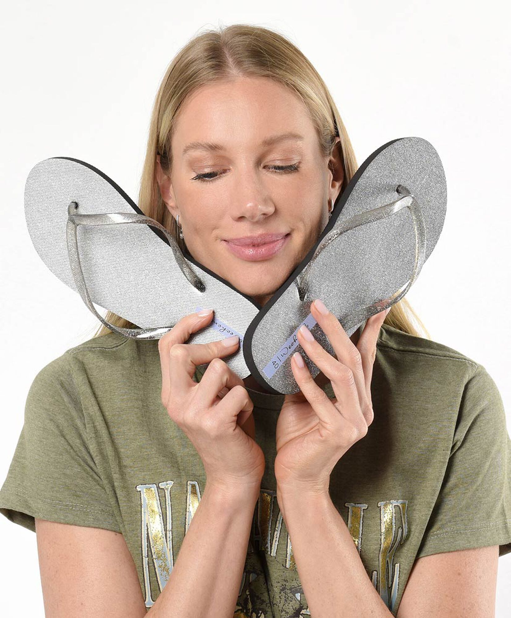 Hawaiana mujer brillante gris Hawaiana mujer brillante gris