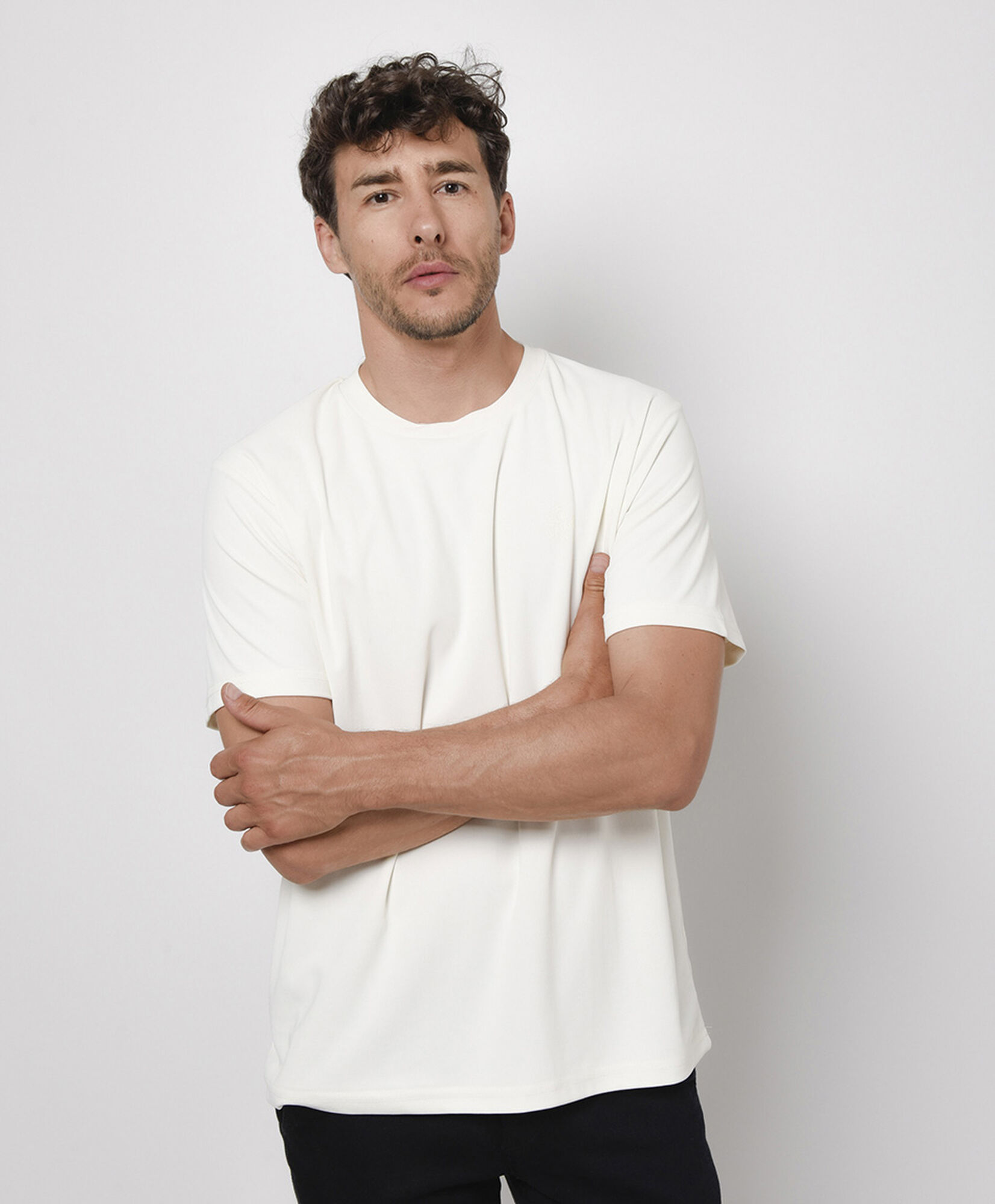 Polera hombre dry fit estampada Polera hombre dry fit estampada