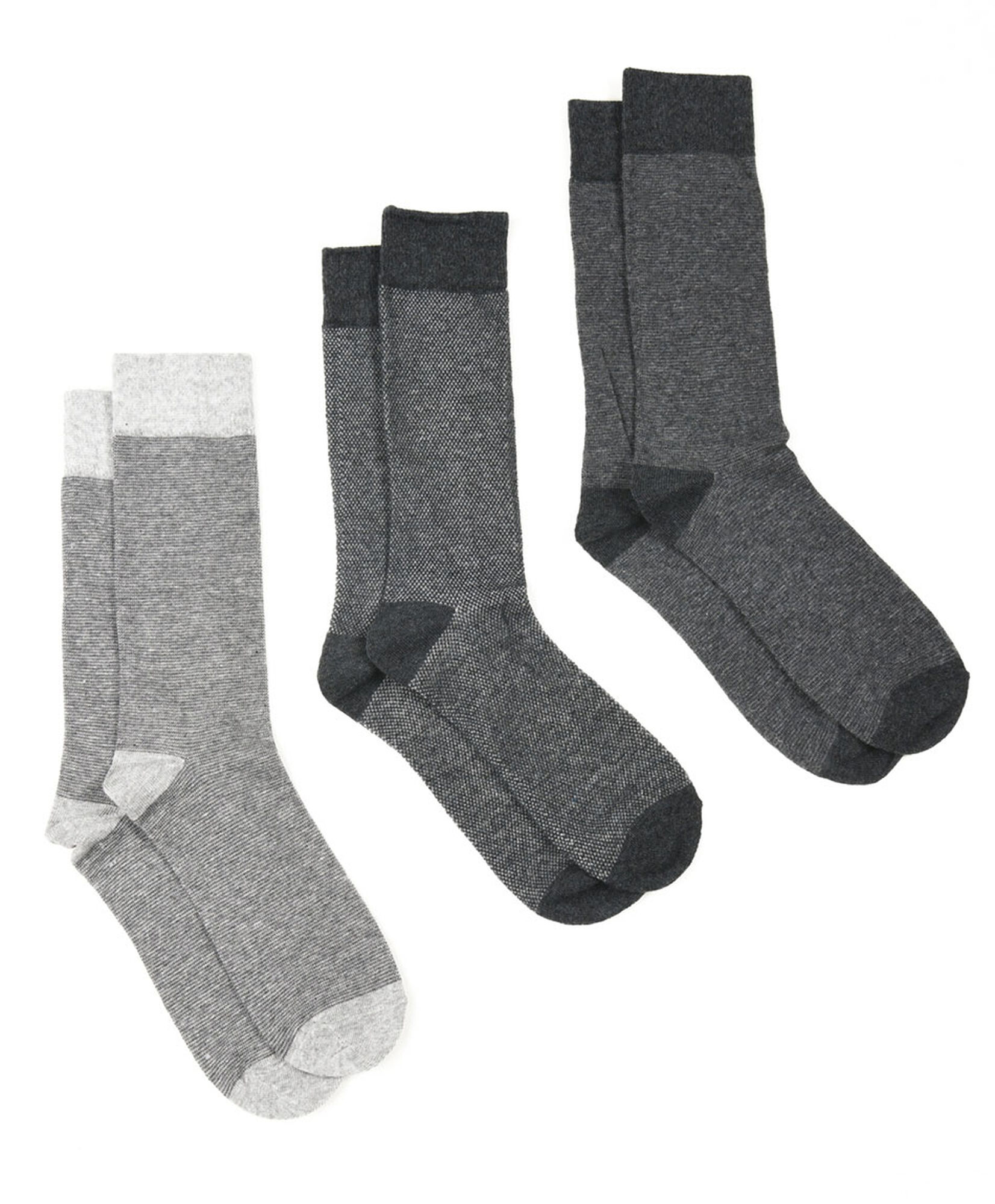 Pack 3 calcetines hombre grises Pack 3 calcetines hombre grises