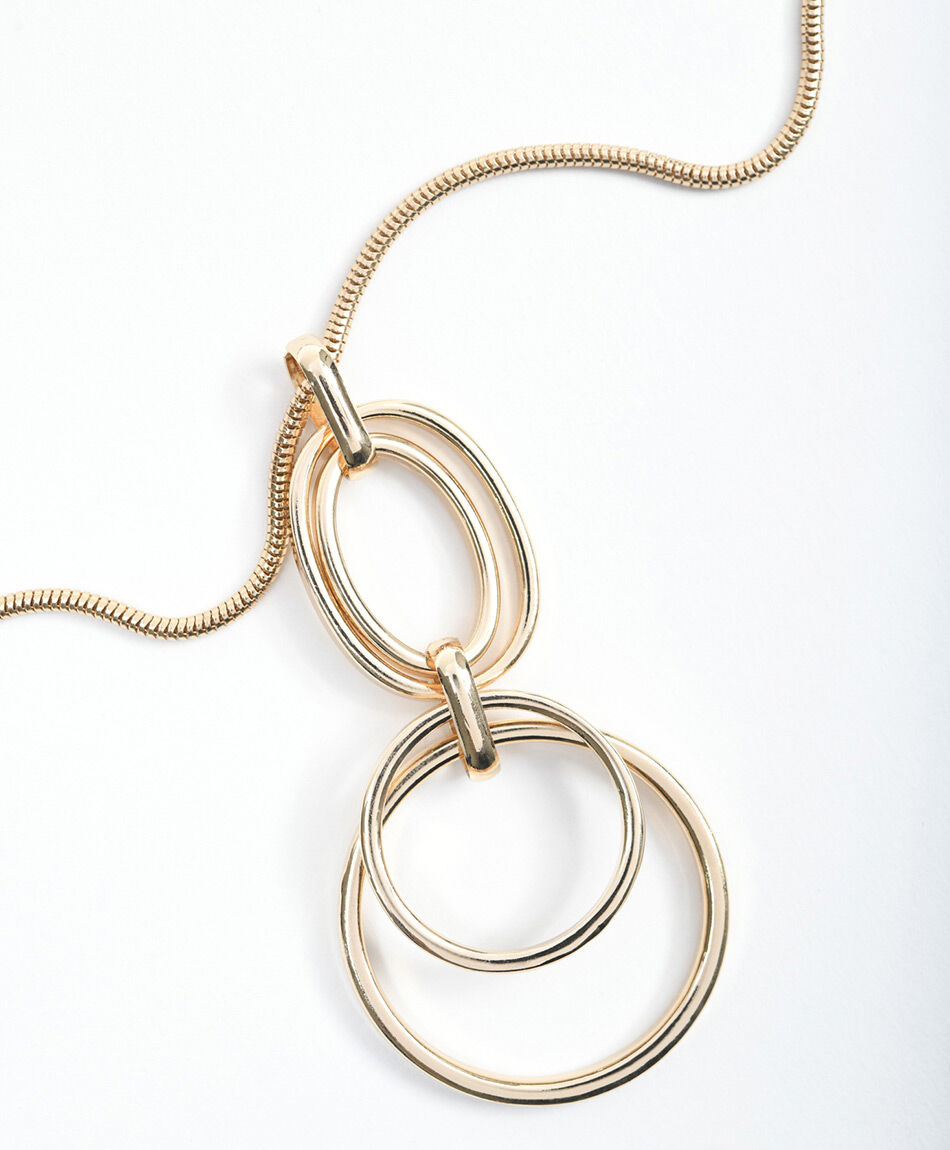 Collar mujer colgante 2 piezas