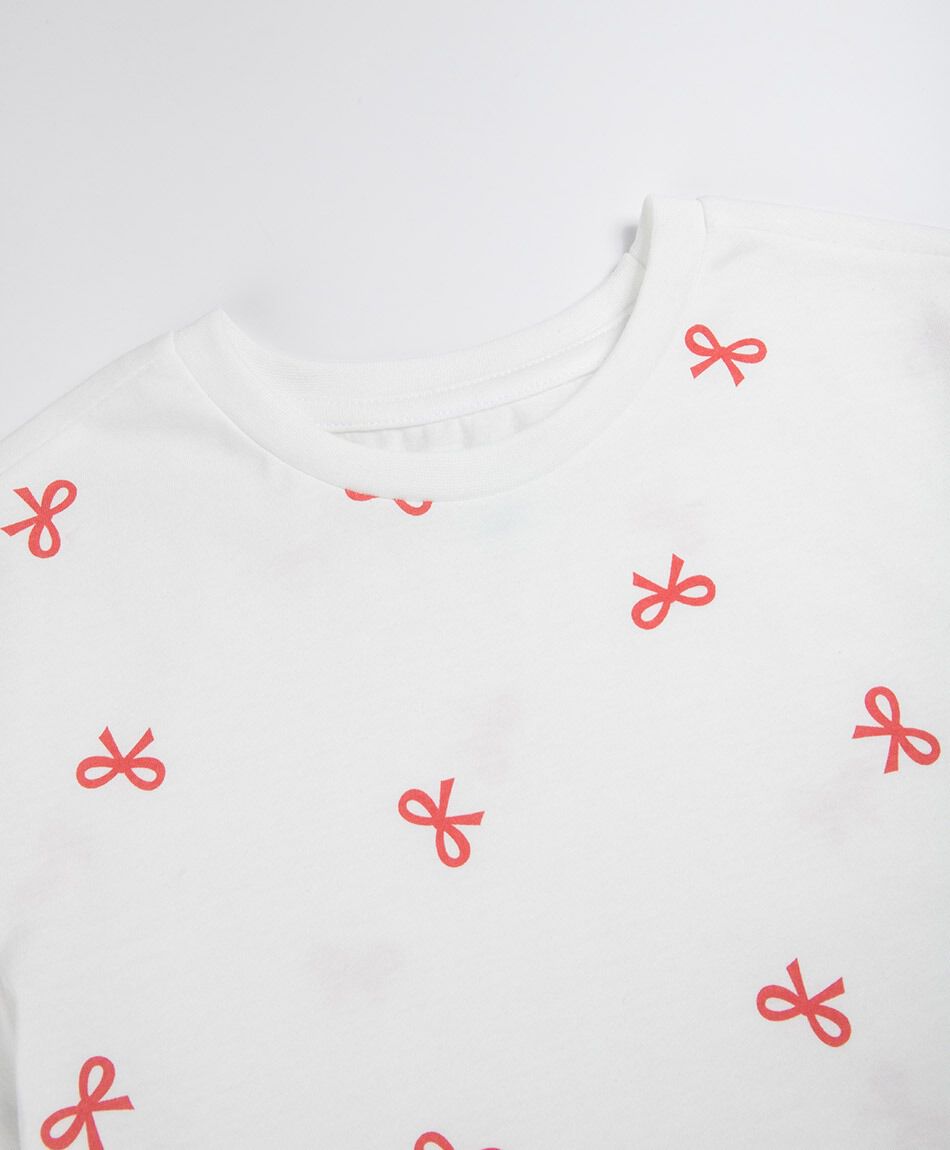 Polera ni&ntilde;a cintitas