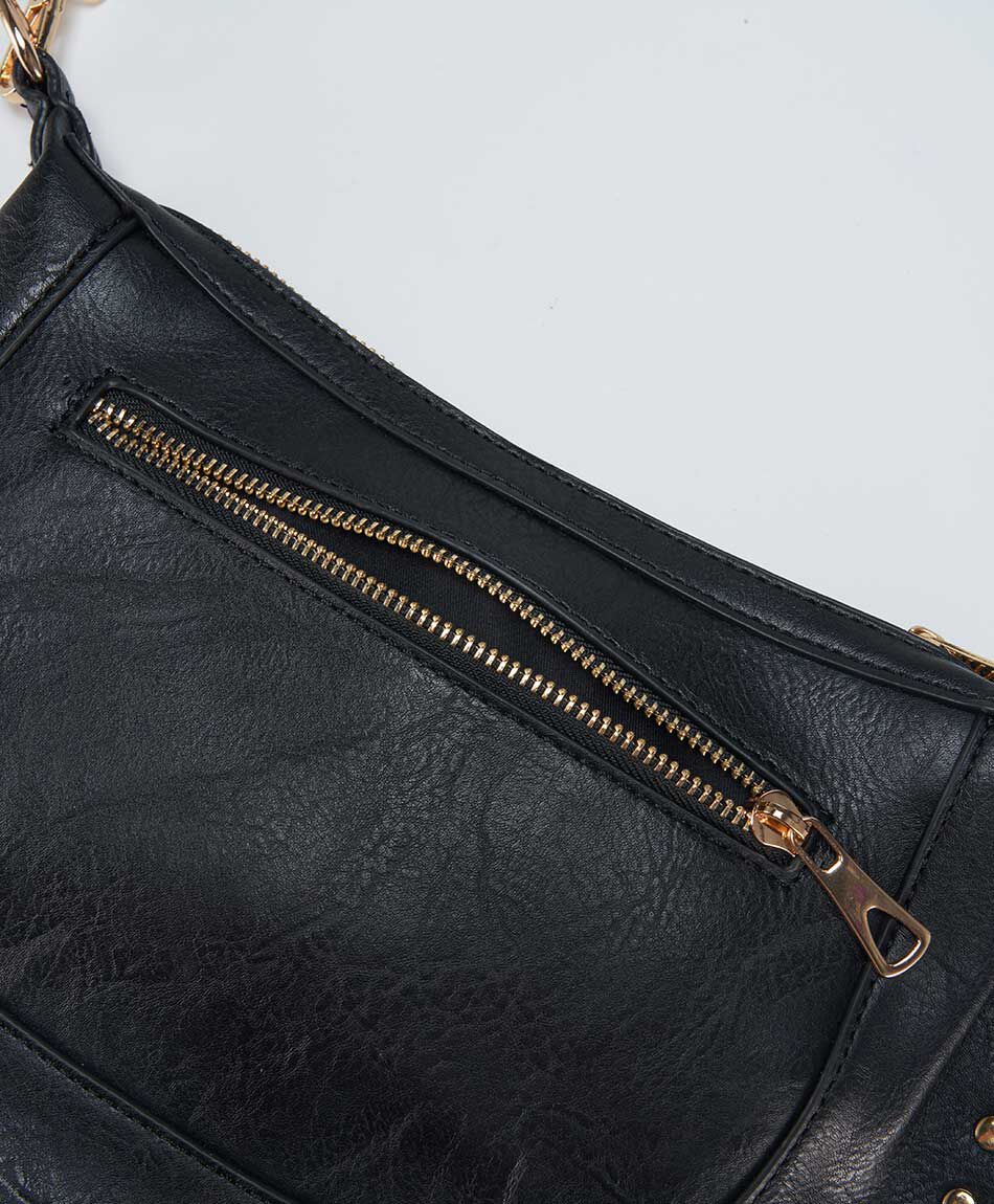 Mini cartera mujer tachas