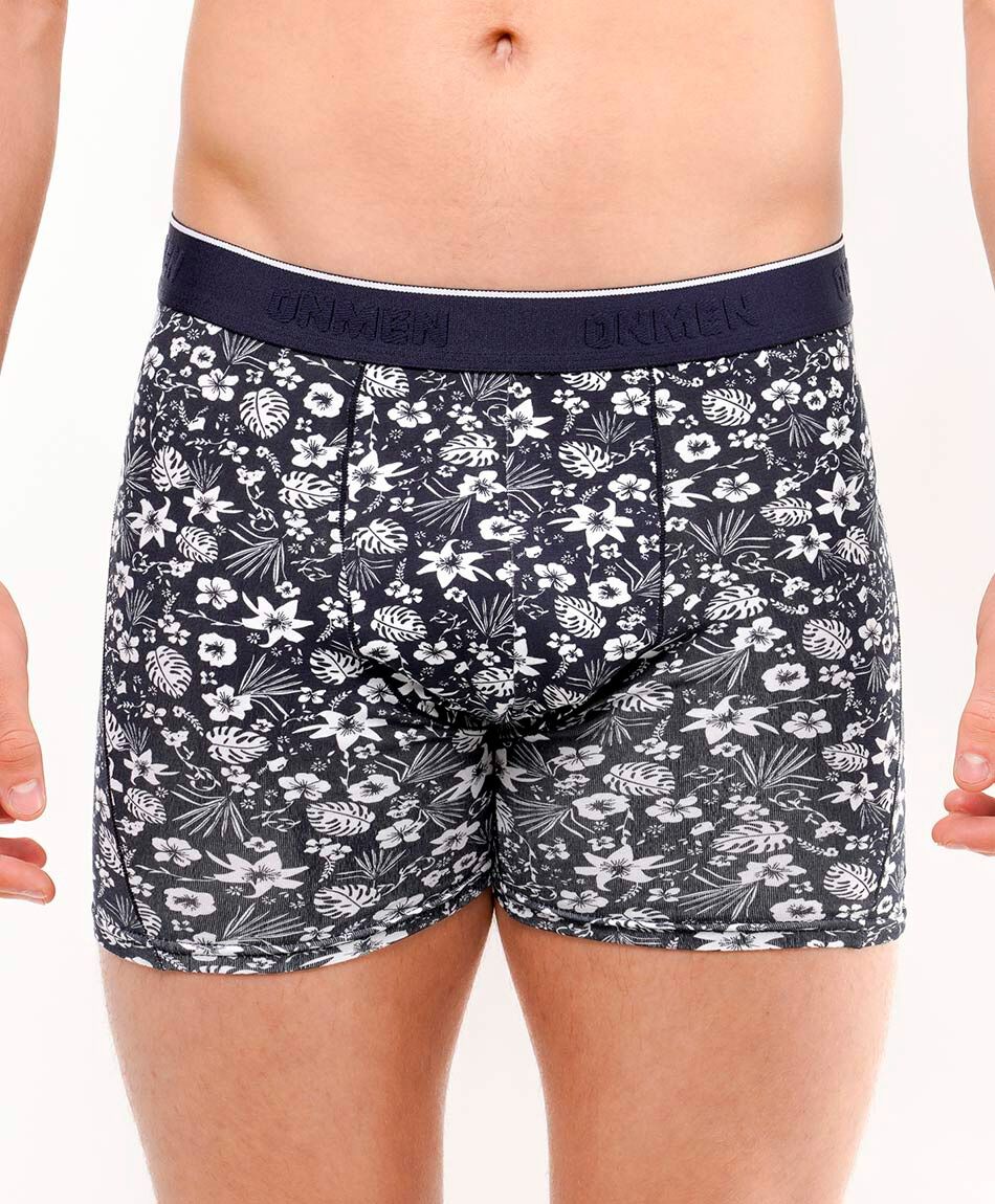 Pack 2 boxer hombre floreado