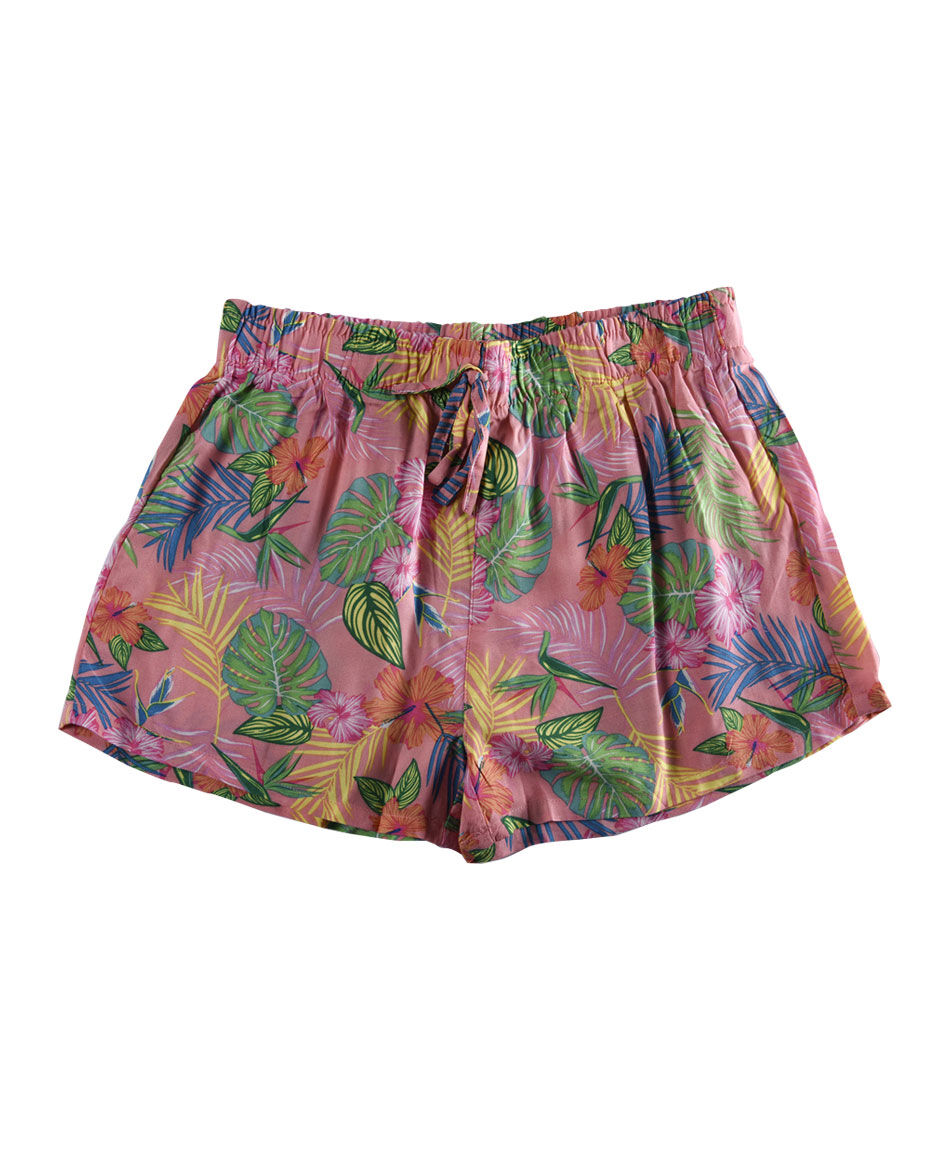 Falda short viscosa