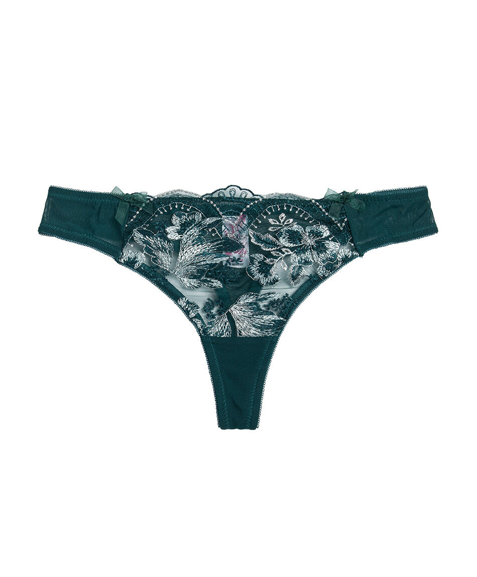 Colaless mujer big flores bordadas