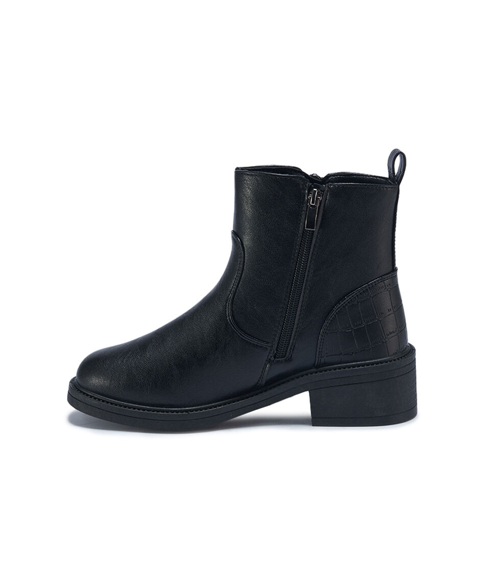 Bot&iacute;n mujer cierre y tachas