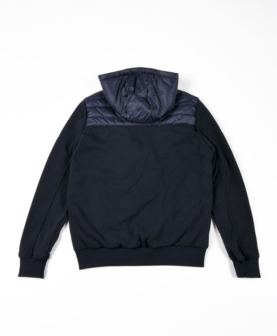 Poleron escolar parka capucha