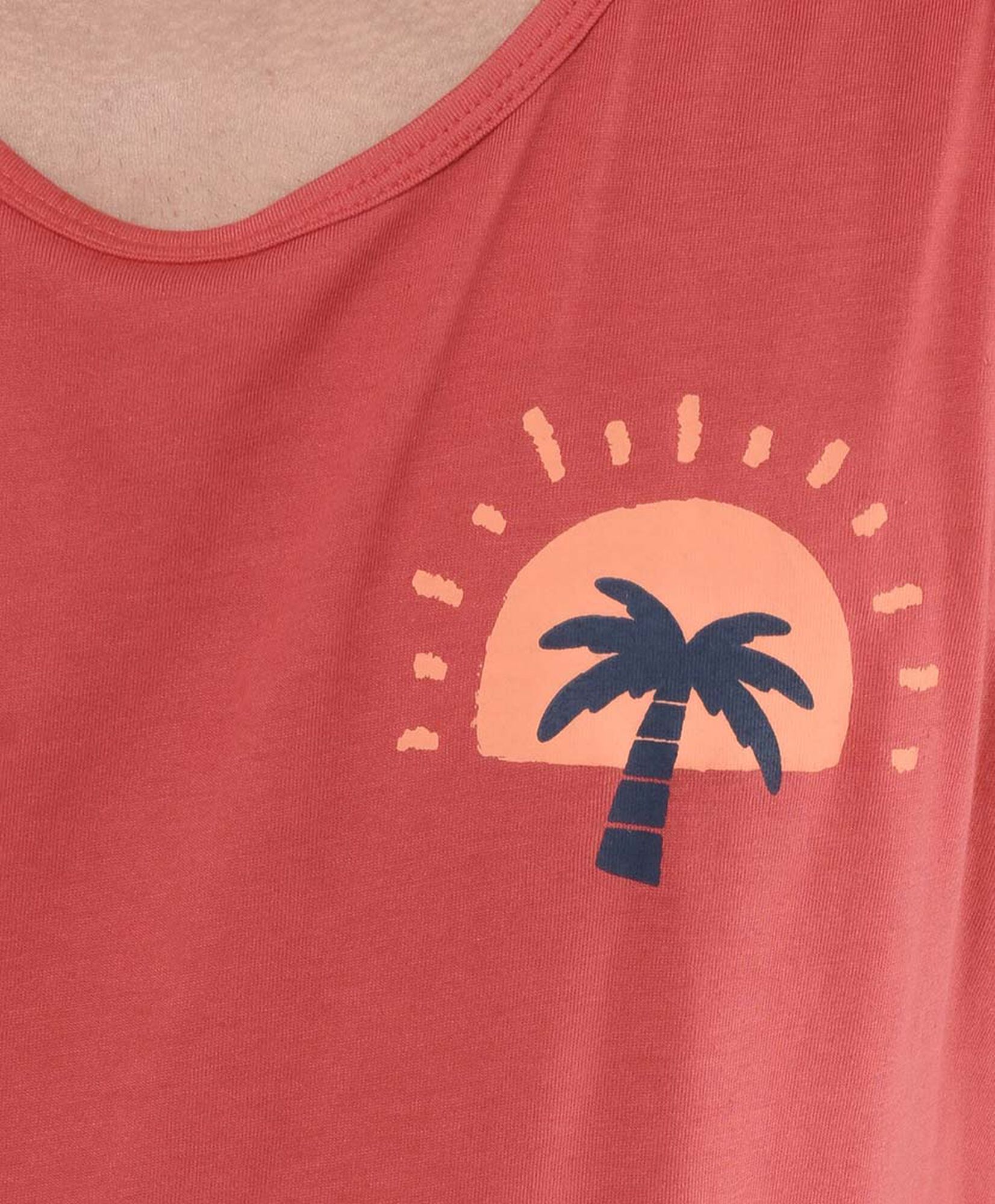 Polera hombre palmera sin mangas Polera hombre palmera sin mangas