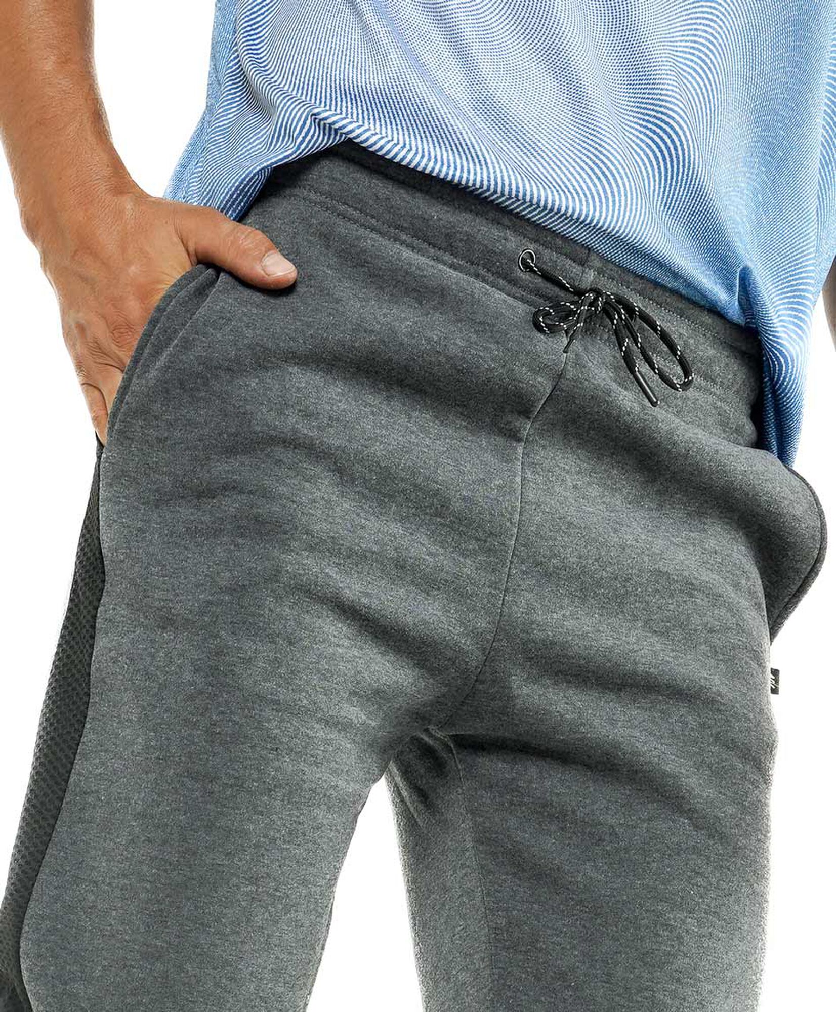 Pantalón deportivo hombre liso recto Pantalón deportivo hombre liso recto