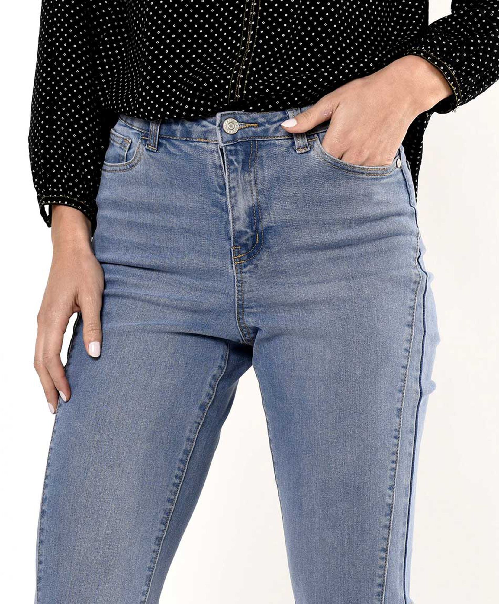 Jeans mujer basta abierta flare Jeans mujer basta abierta flare