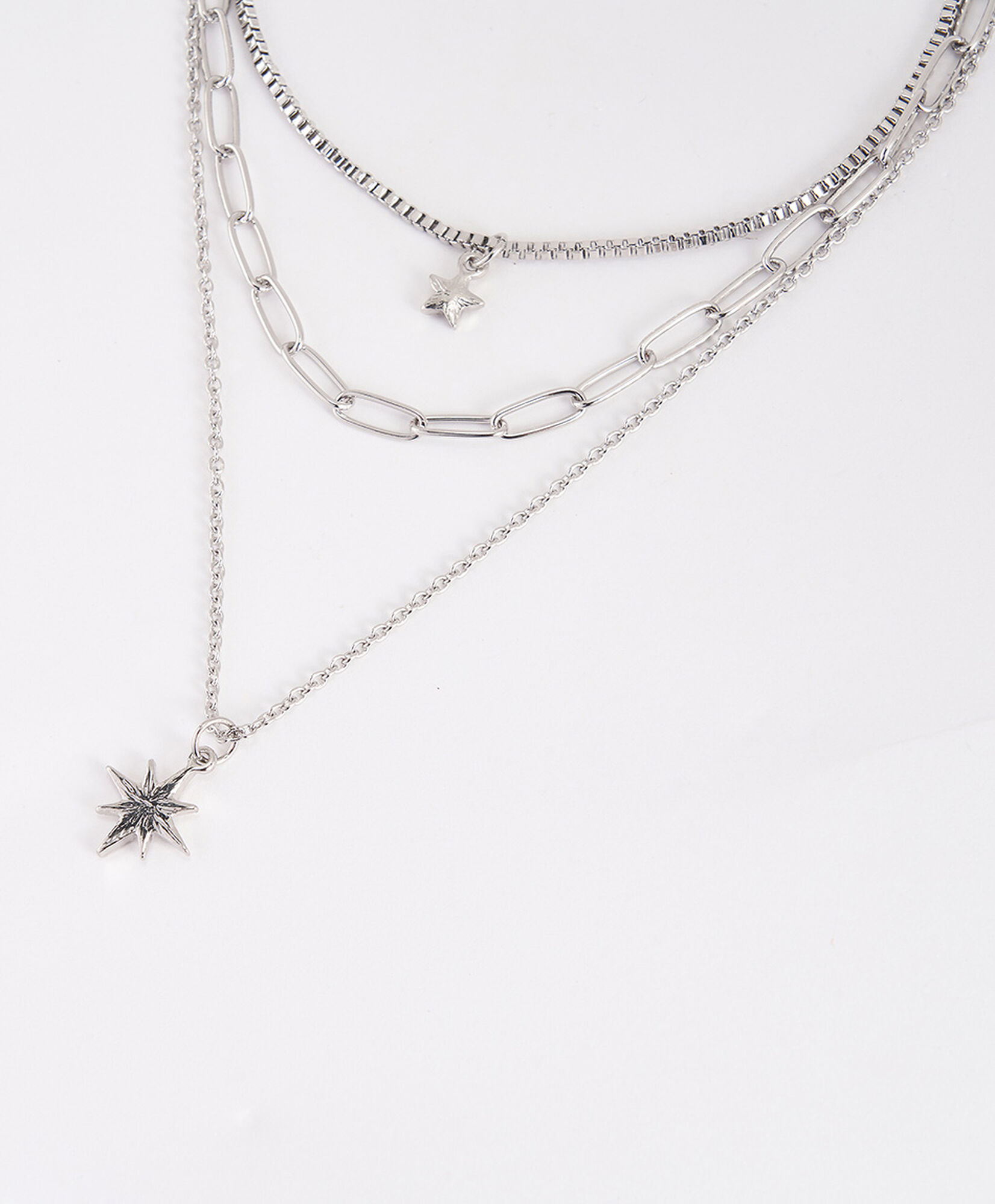 Collar mujer triple estrellas Collar mujer triple estrellas