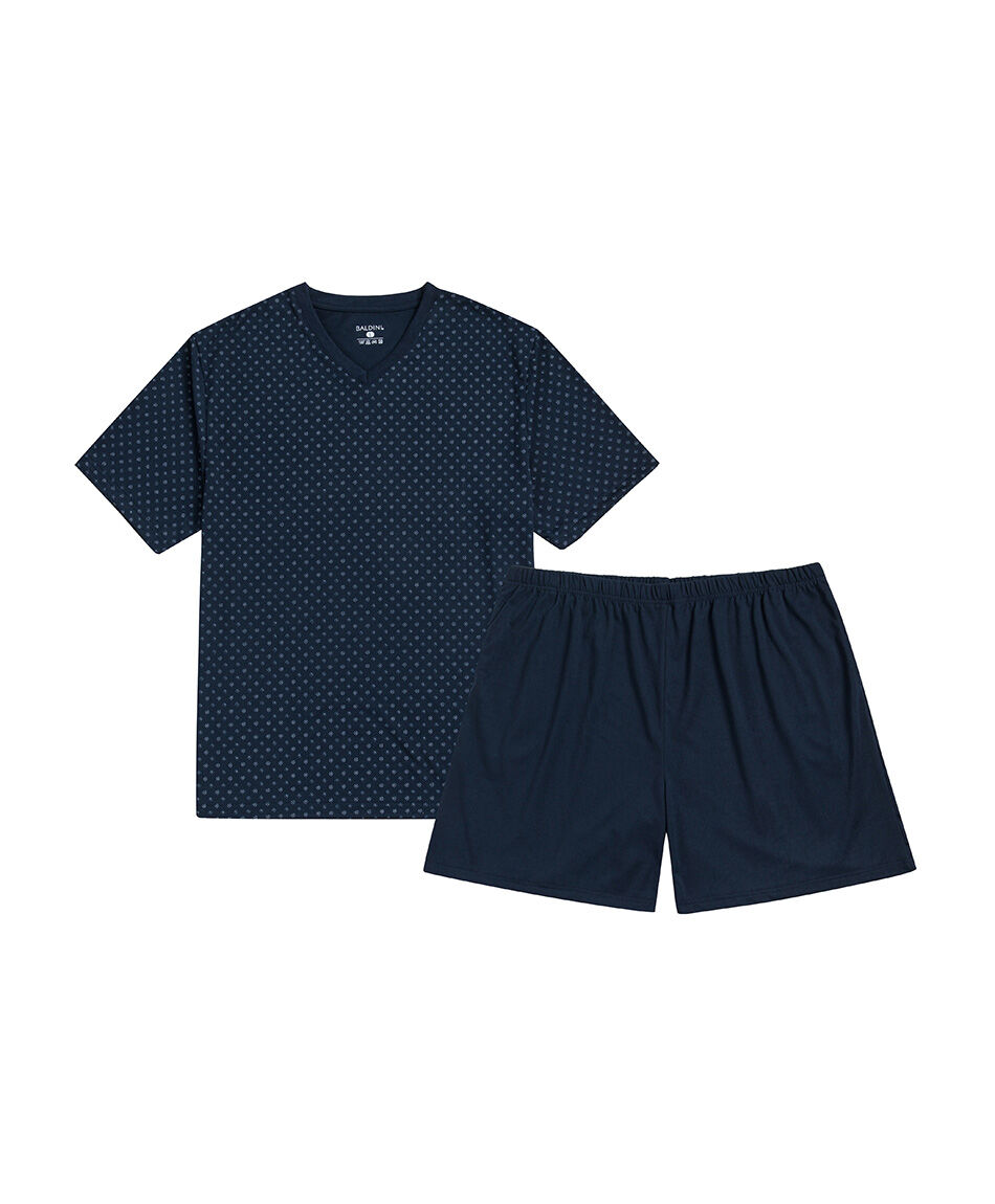 Pijama hombre mini print