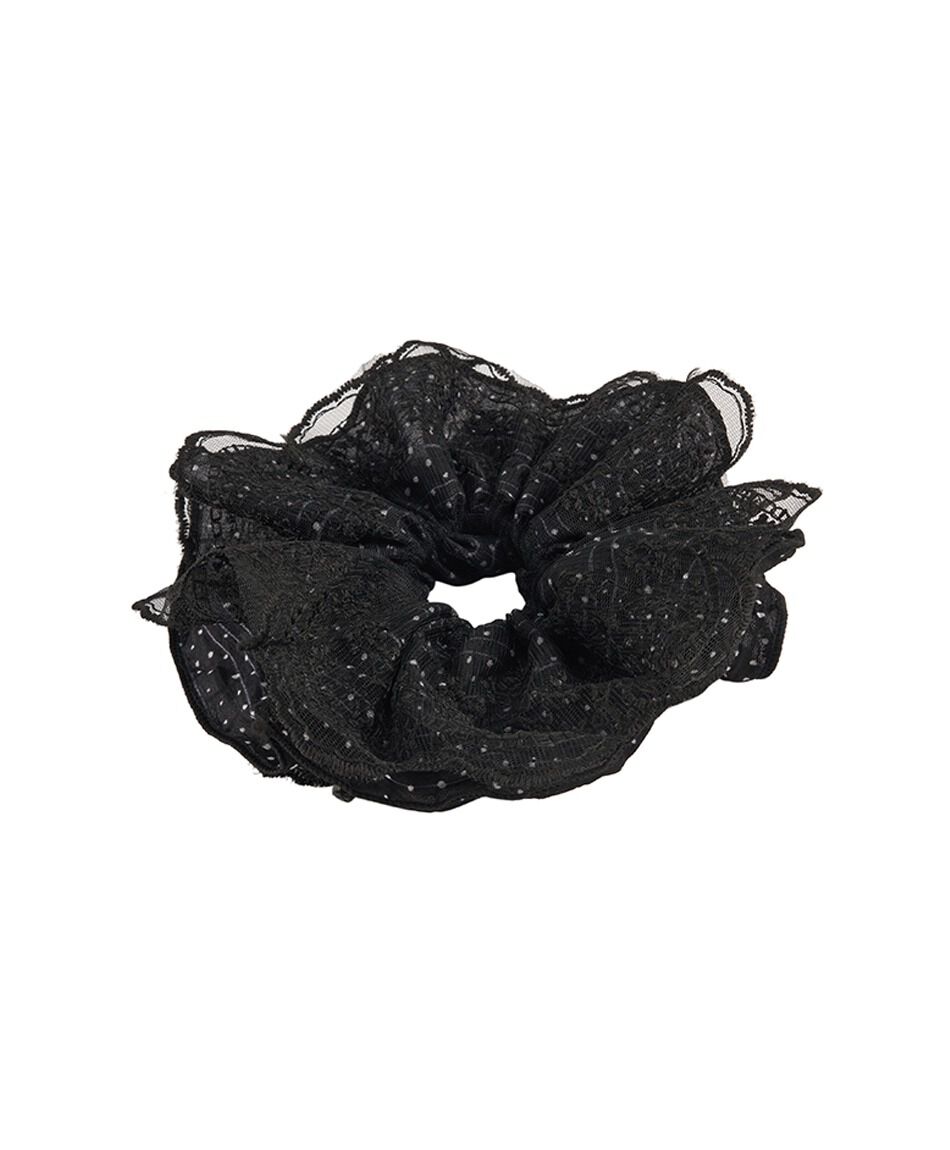 Scrunchie mujer grande encaje