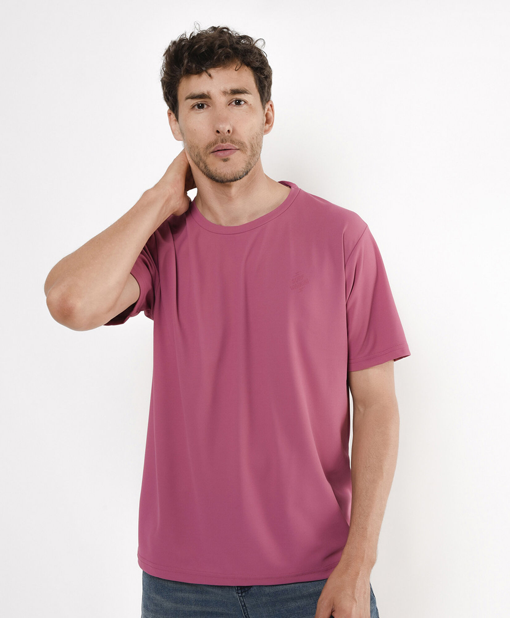 Polera hombre dry fit estampada Polera hombre dry fit estampada