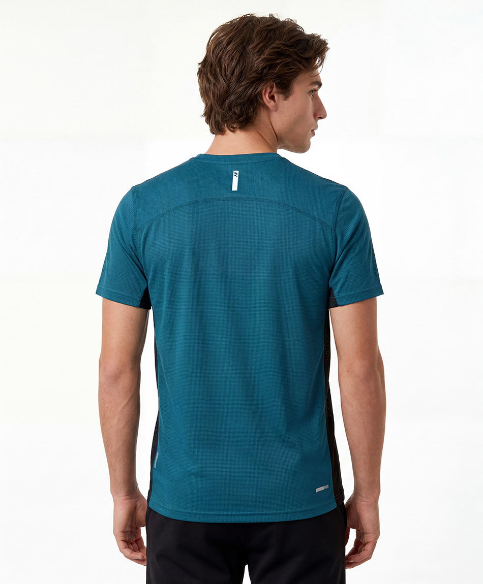 Polera deportiva hombre malla