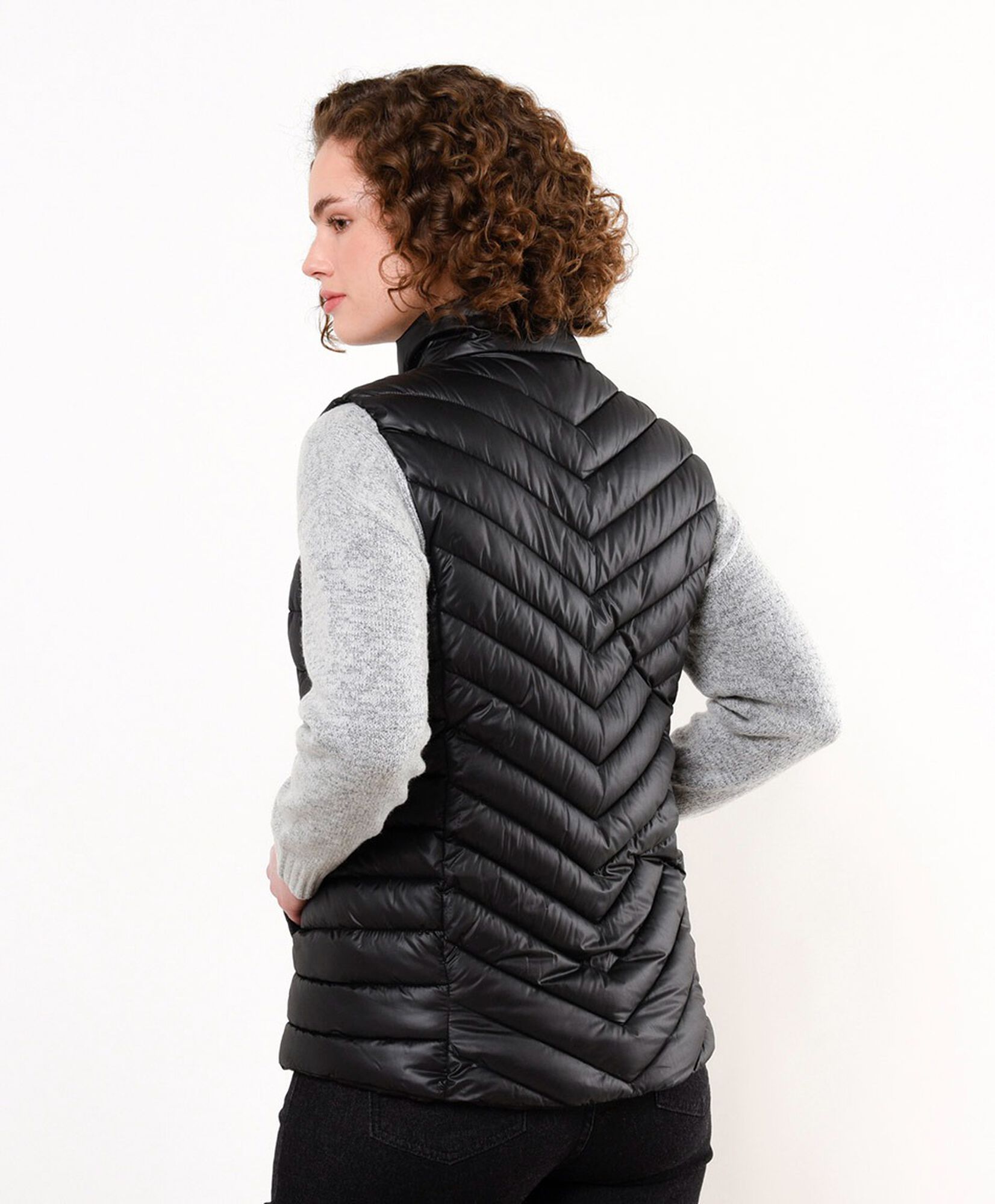 Parka mujer acolchada sin mangas Parka mujer acolchada sin mangas