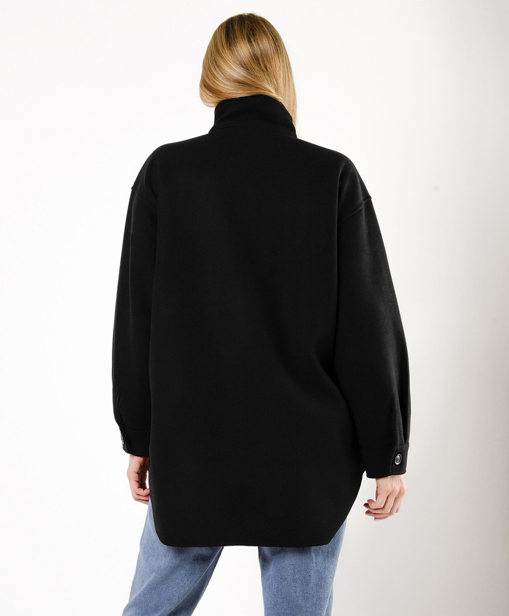 Chaqueta mujer estilo leñadora negra Chaqueta mujer estilo leñadora negra