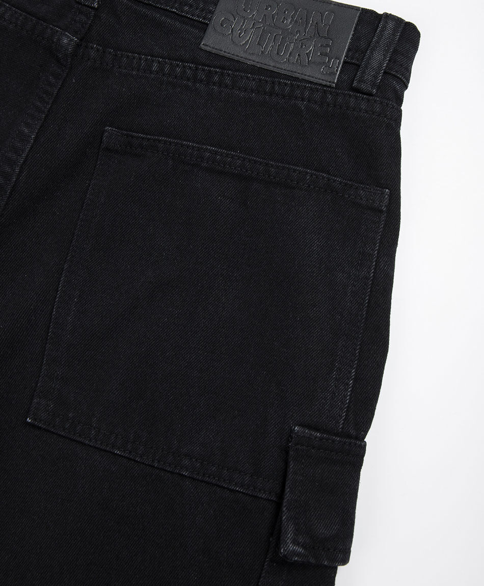 Jeans hombre cargo black