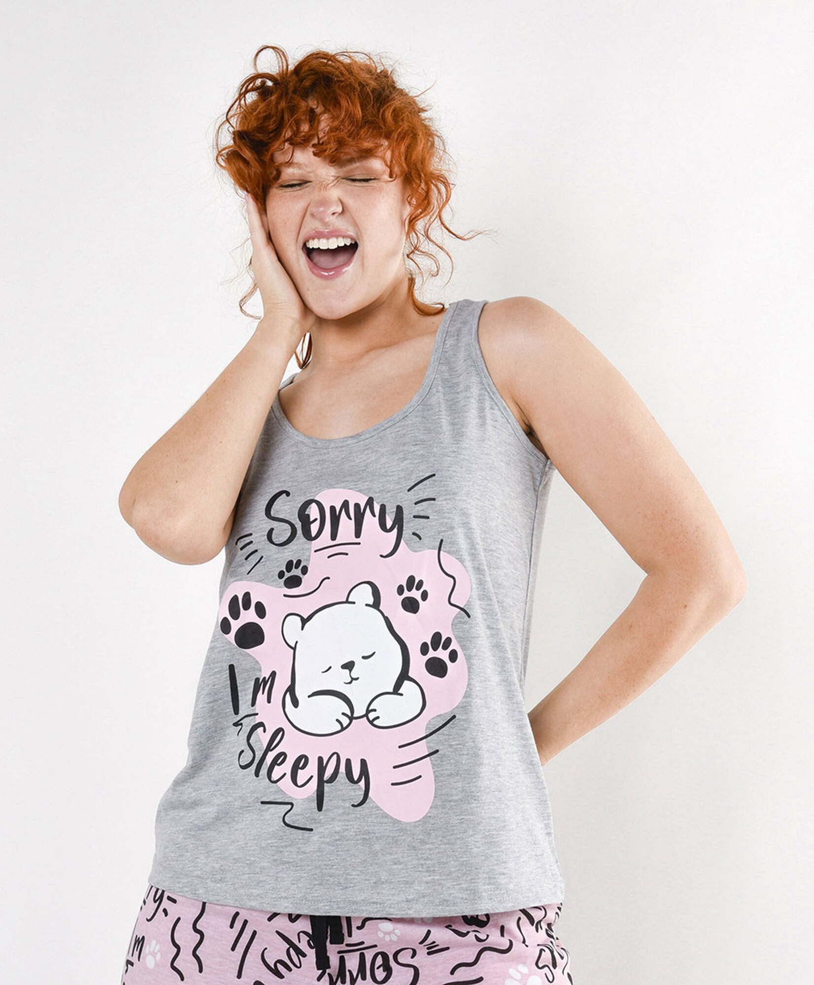 Pijama mujer osito short Pijama mujer osito short