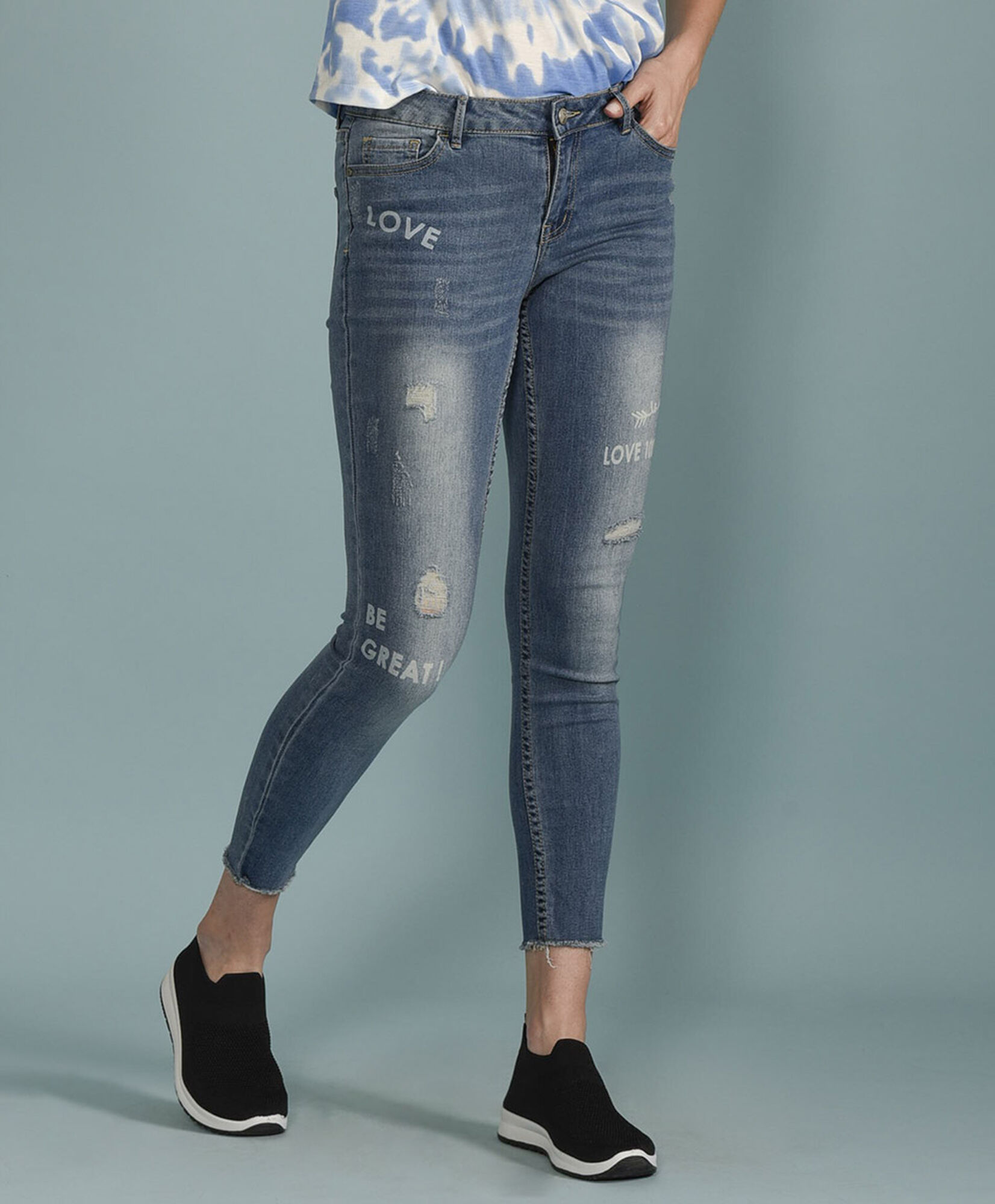 Jeans estampado Jeans estampado