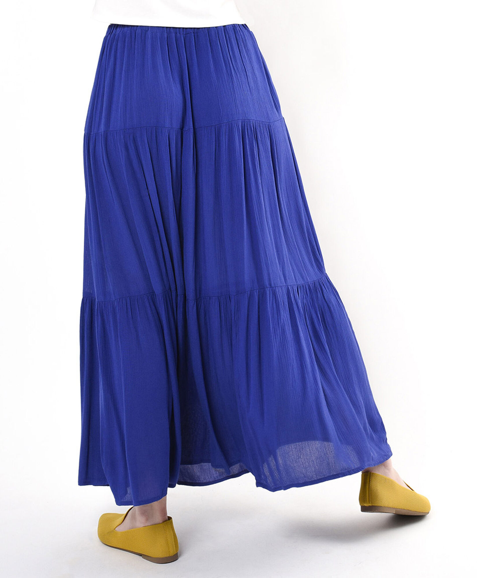 Falda mujer azul pisos Falda mujer azul pisos