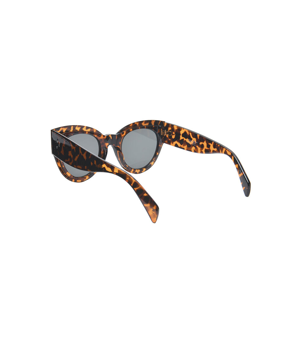 Lentes mujer ancho animal print protecci&oacute;n uv