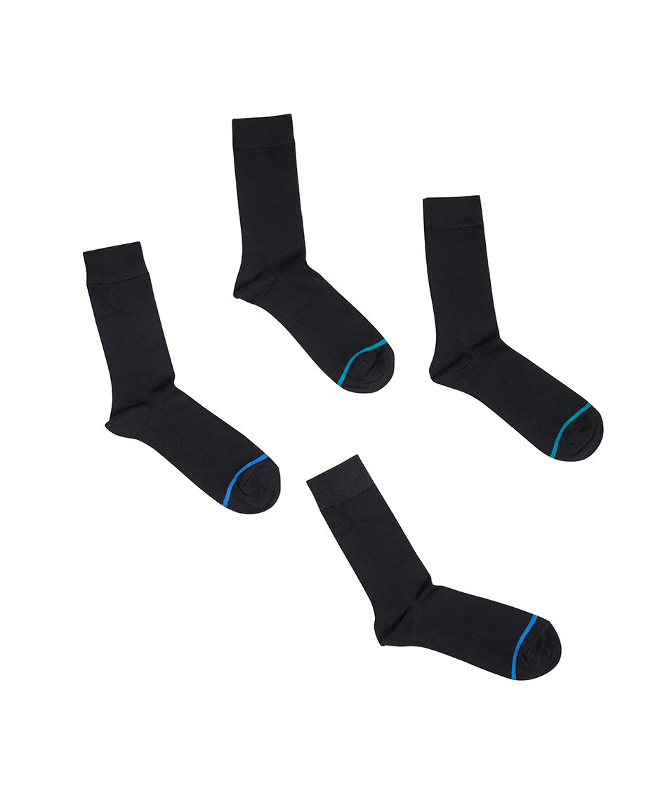 Pack 2 calcetines bamboo blue