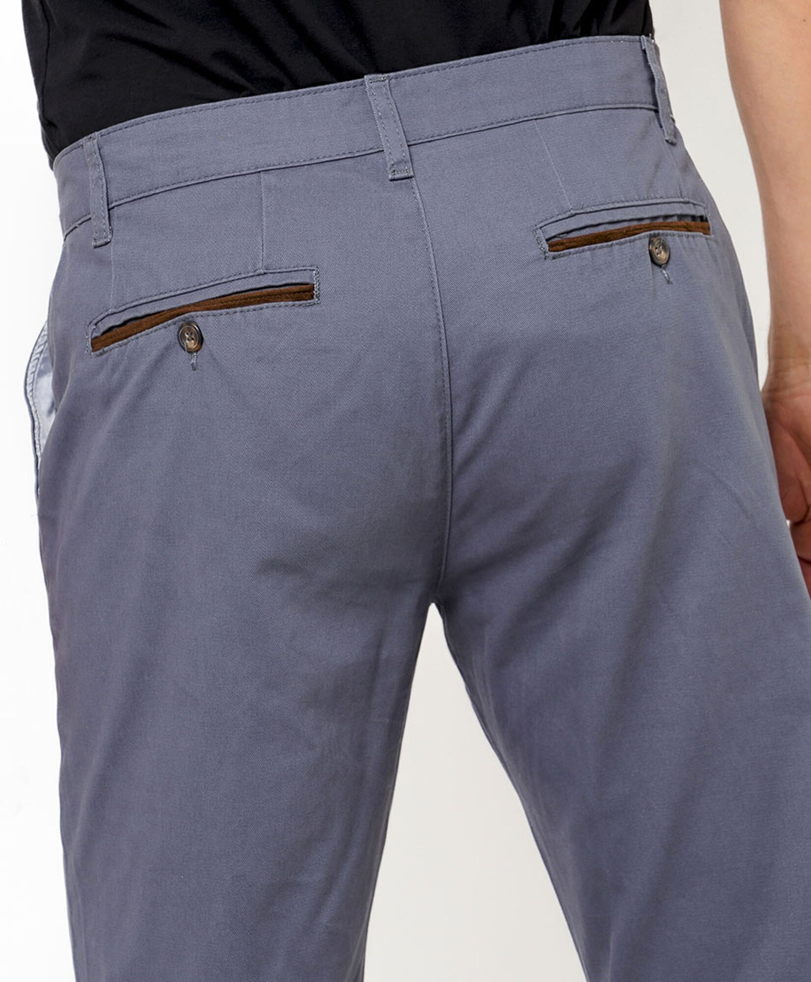 Pantalón hombre básico azul Pantalón hombre básico azul