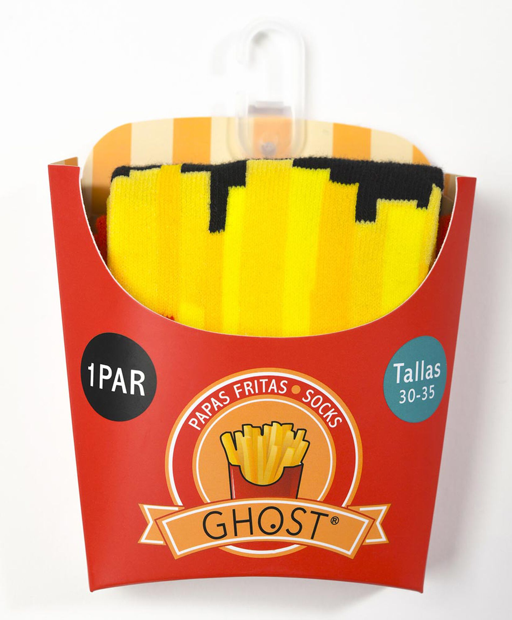 Calcetín infantil fun sock papas fritas Calcetín infantil fun sock papas fritas