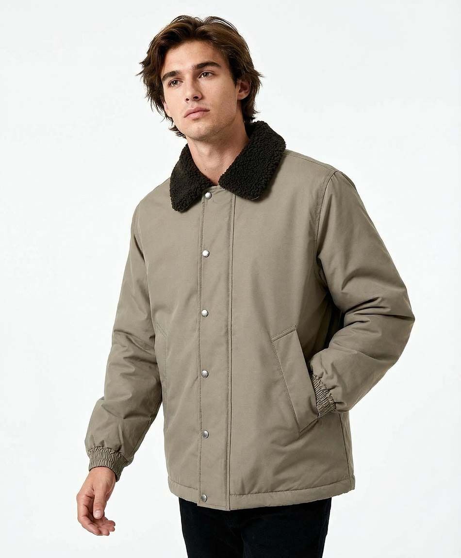 Chaqueta hombre cuello chiporro