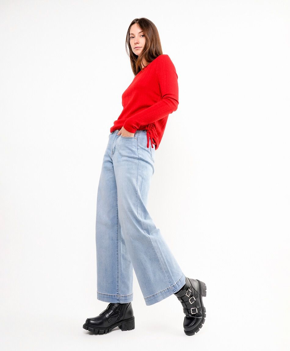 Jeans mujer flare  basic