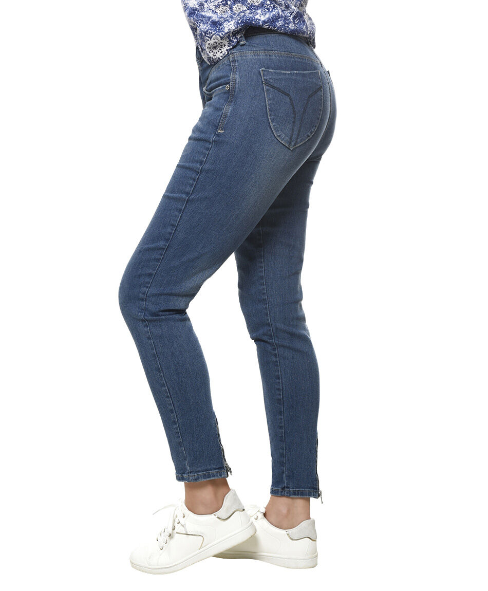 Jeans corte altura