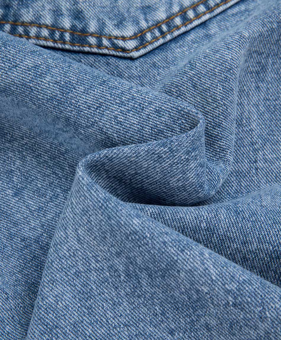Bermuda hombre denim destroy azul