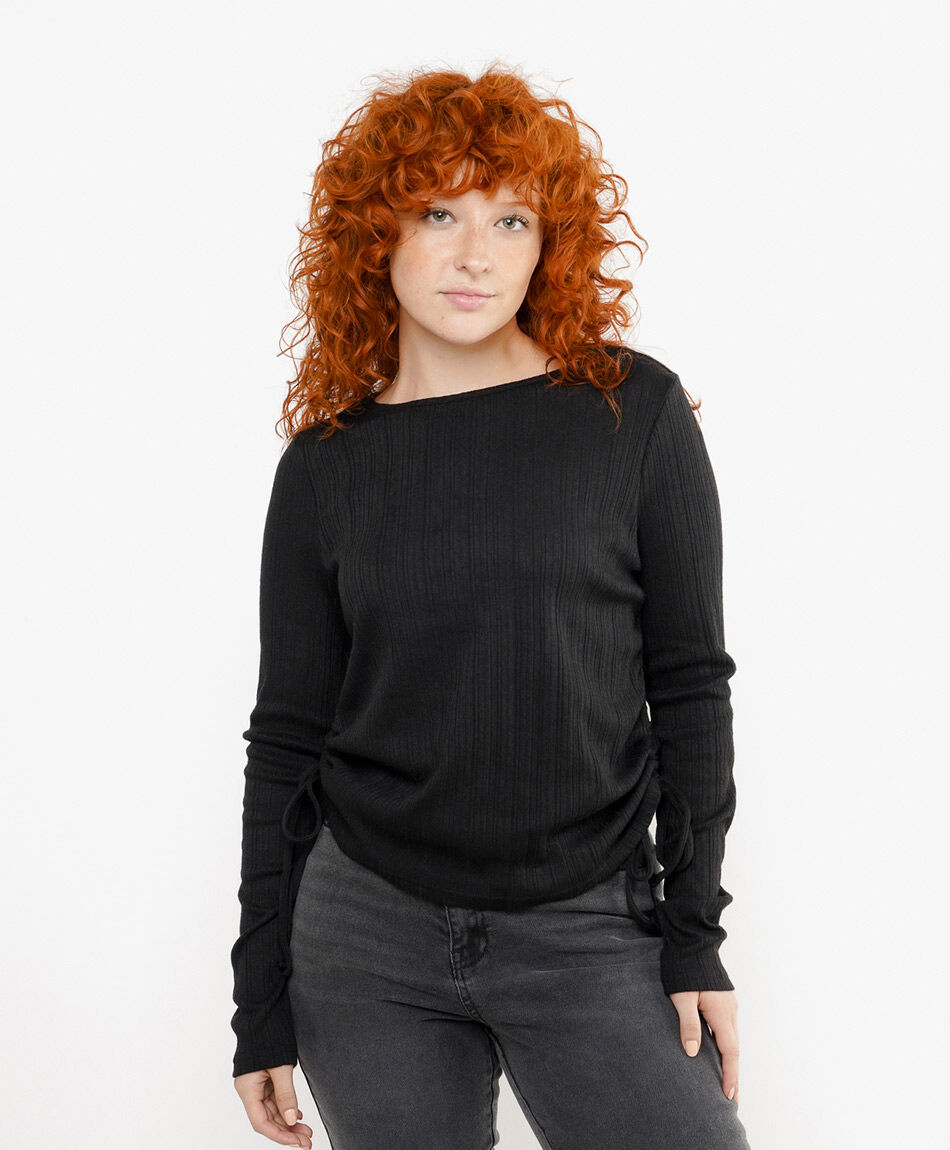 Polera mujer tirador black