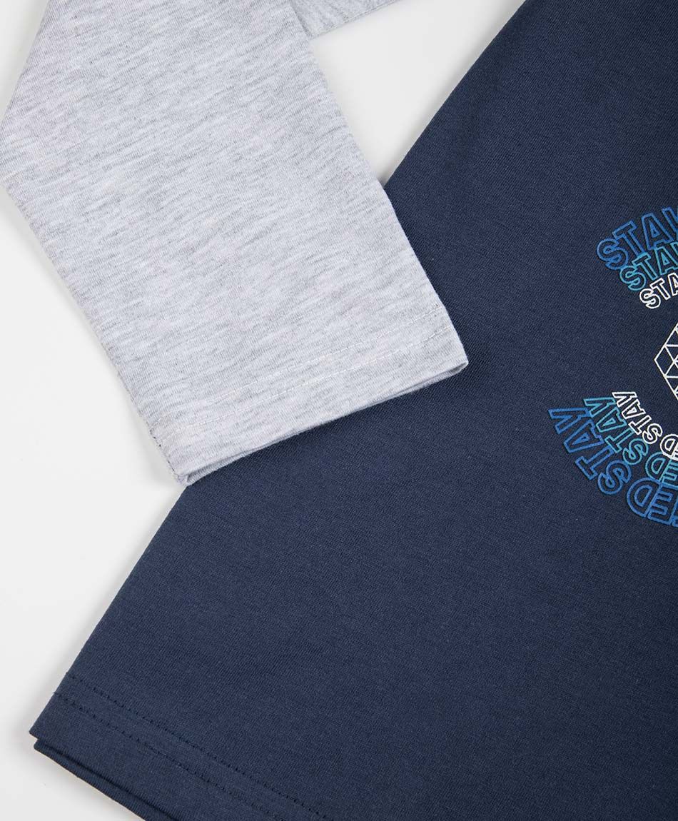 Polera ni&ntilde;o estampado gamer