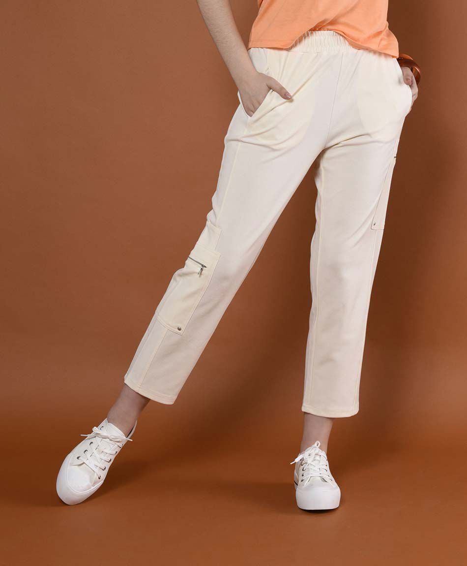 Pantalon cargo natural