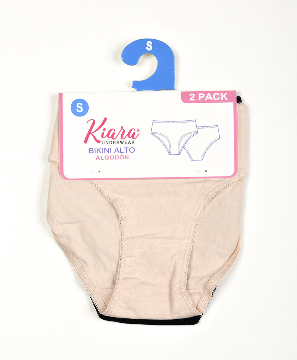 Pack 2 bikini mujer lisos