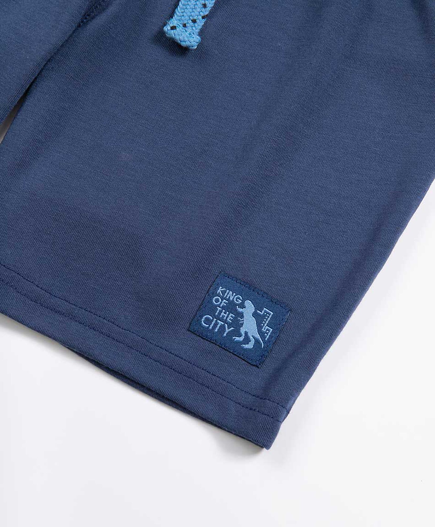 Short bebé básico azul Short bebé básico azul