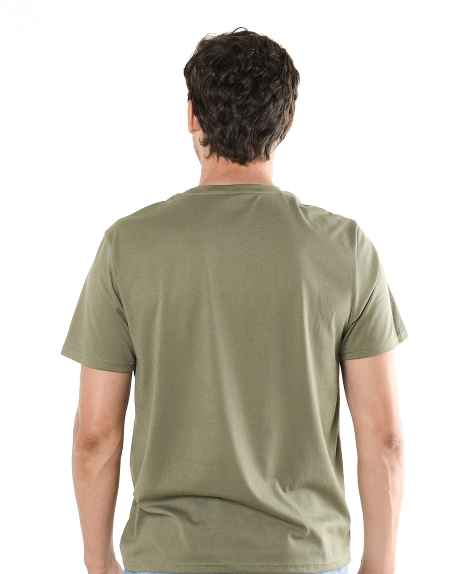 Polera deportiva hombre estampado montaña Polera deportiva hombre estampado montaña