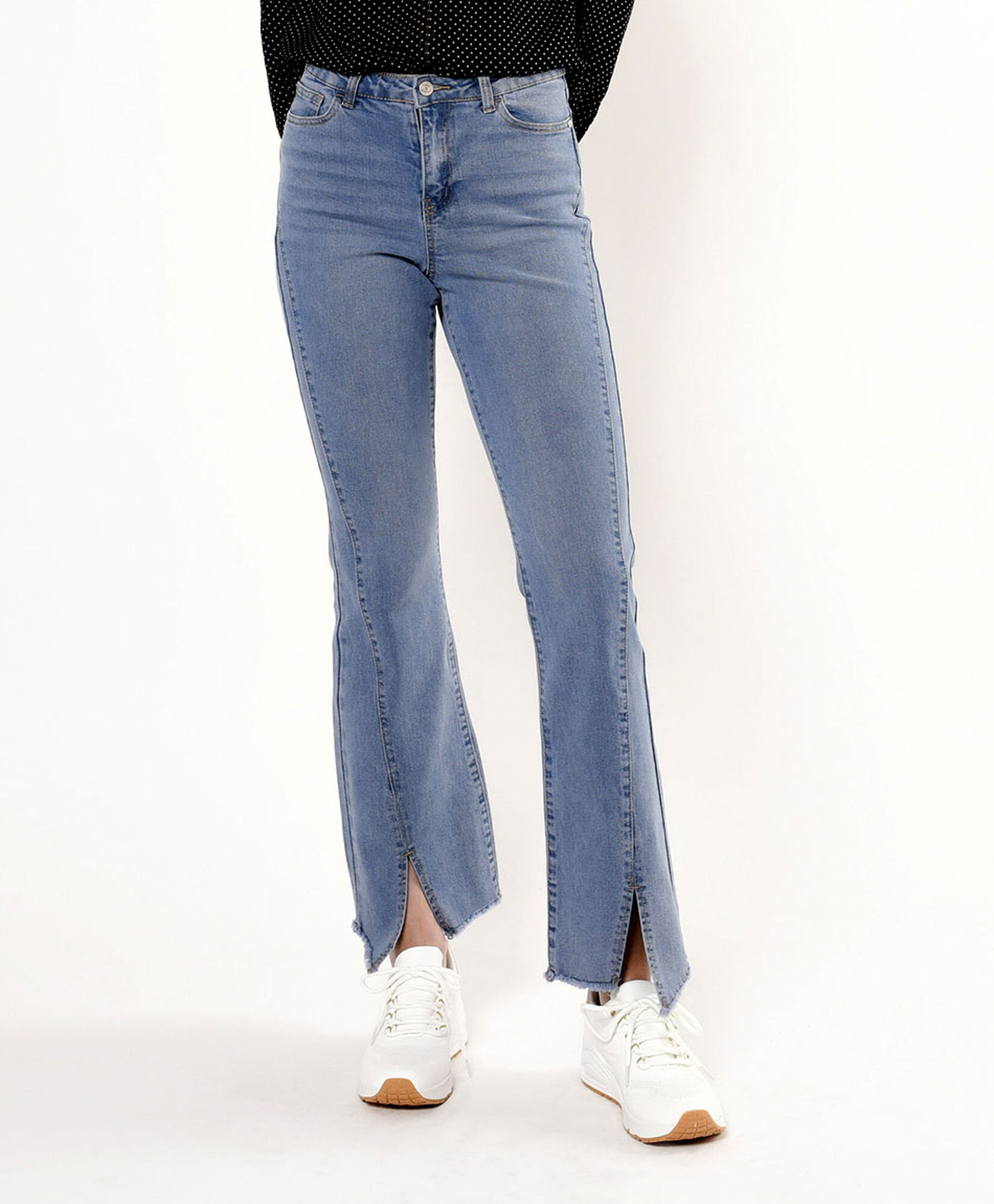Jeans mujer basta abierta flare Jeans mujer basta abierta flare