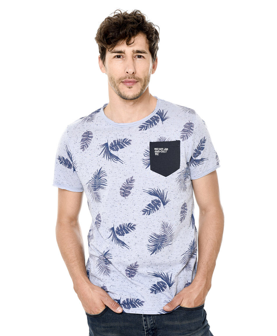 Polera fashion hojas