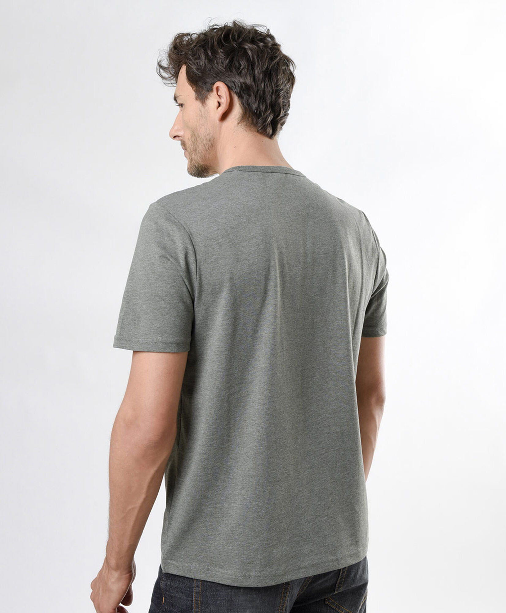 Polera hombre jaspeada paisajes Polera hombre jaspeada paisajes