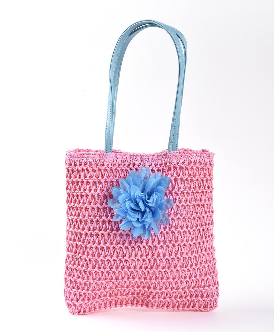 Cartera infantil playa rosa