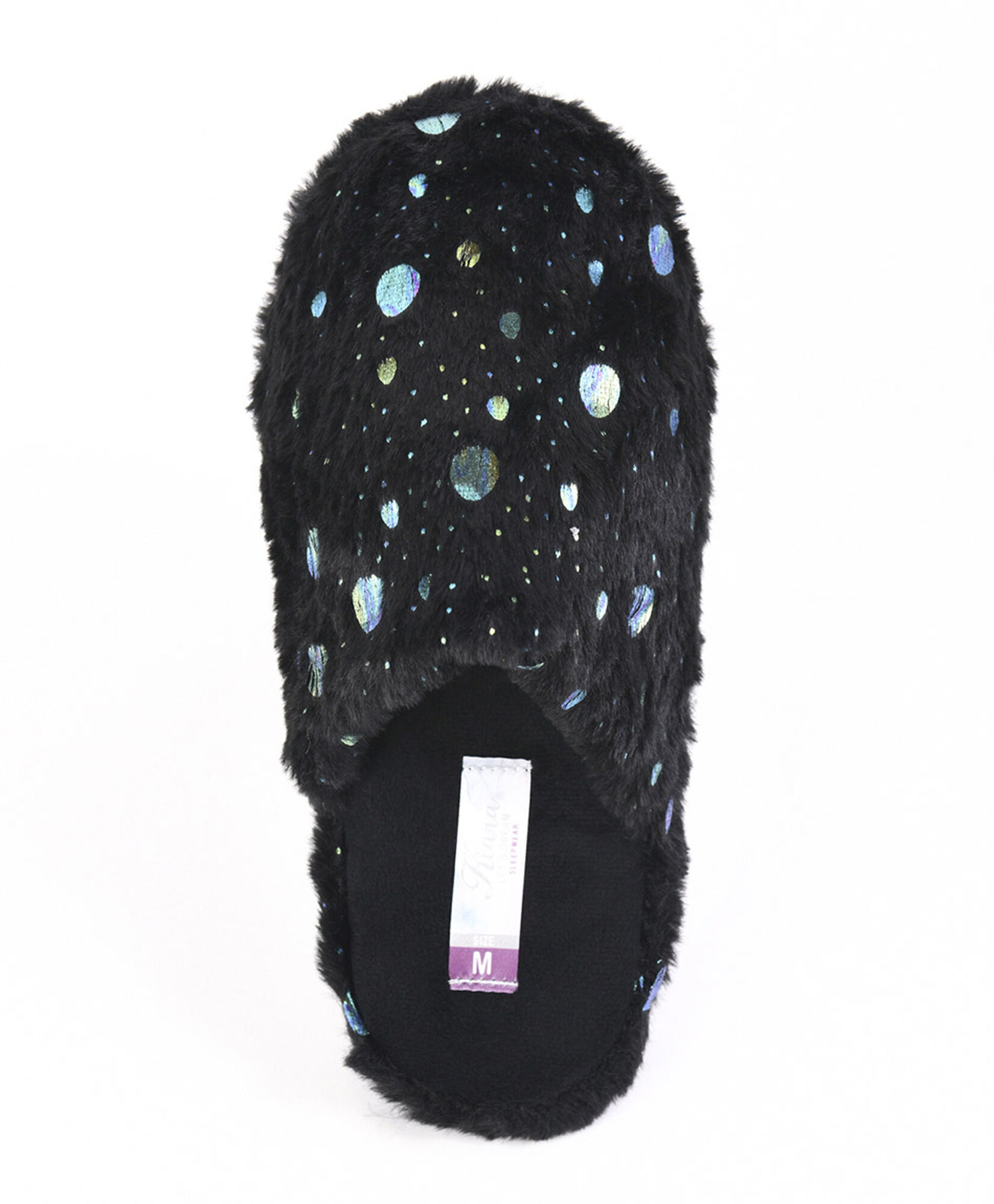 Pantufla mujer puntos brillantes Pantufla mujer puntos brillantes