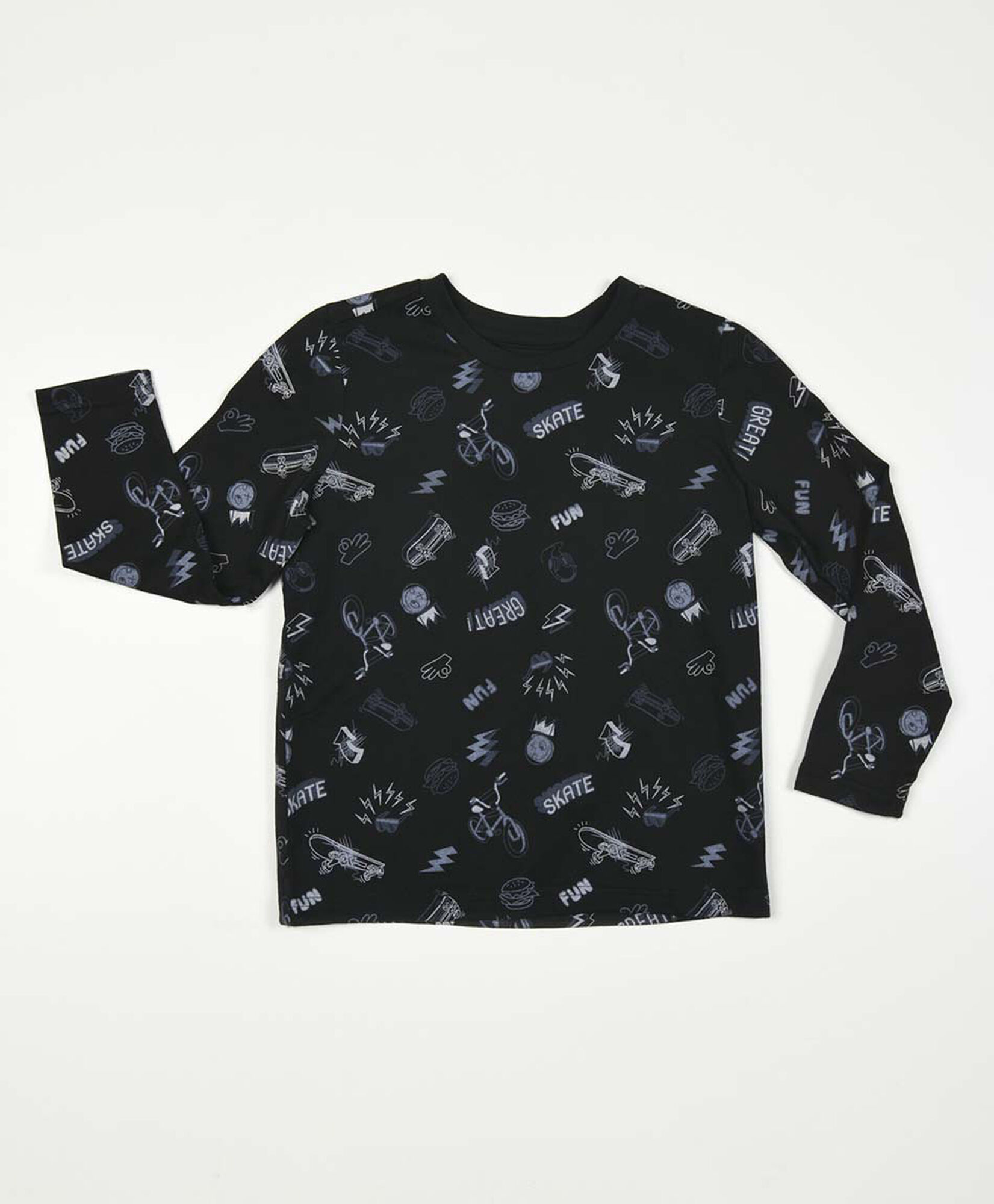 Polera niño urbana manga larga Polera niño urbana manga larga