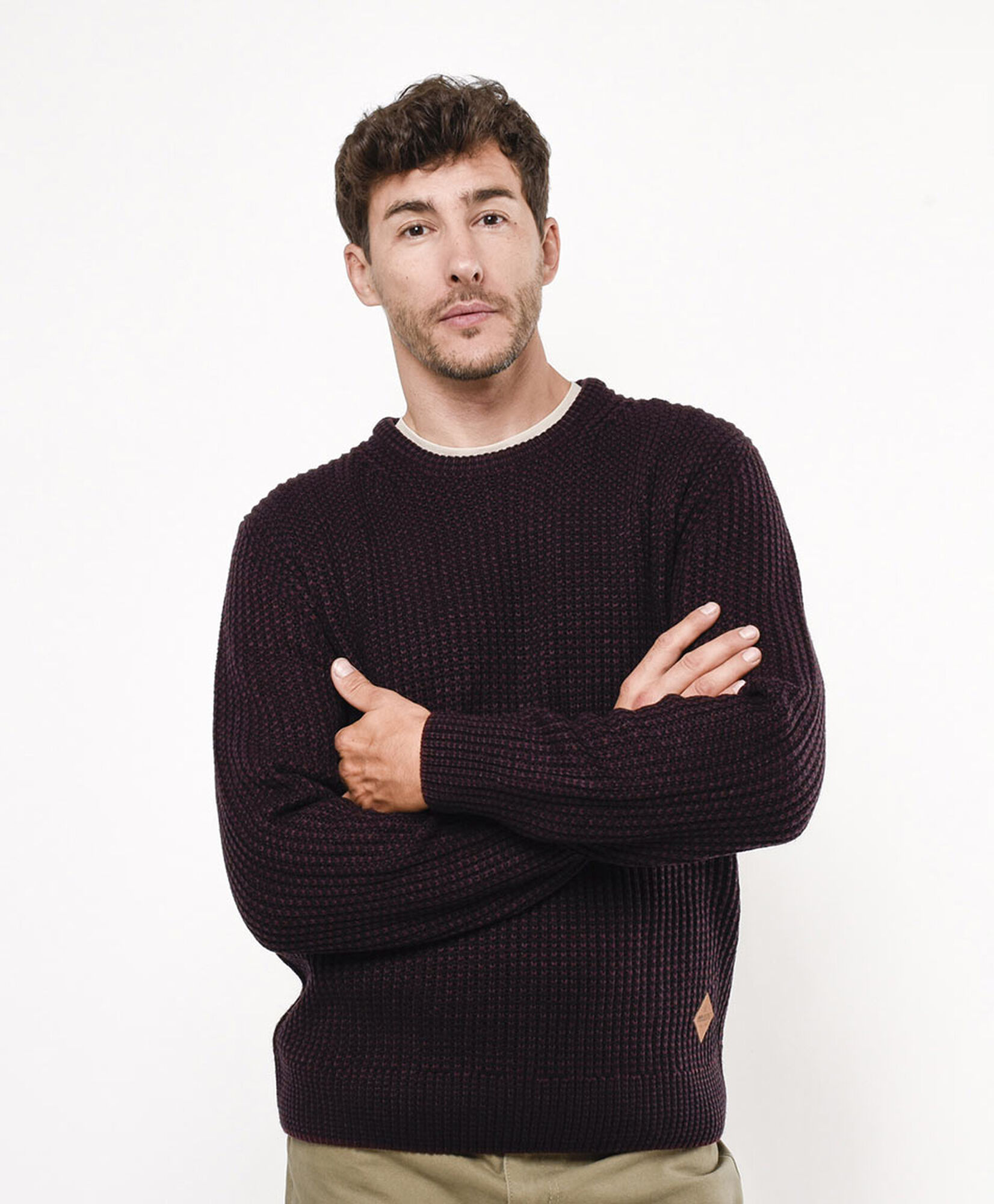 Sweater hombre burdeo Sweater hombre burdeo