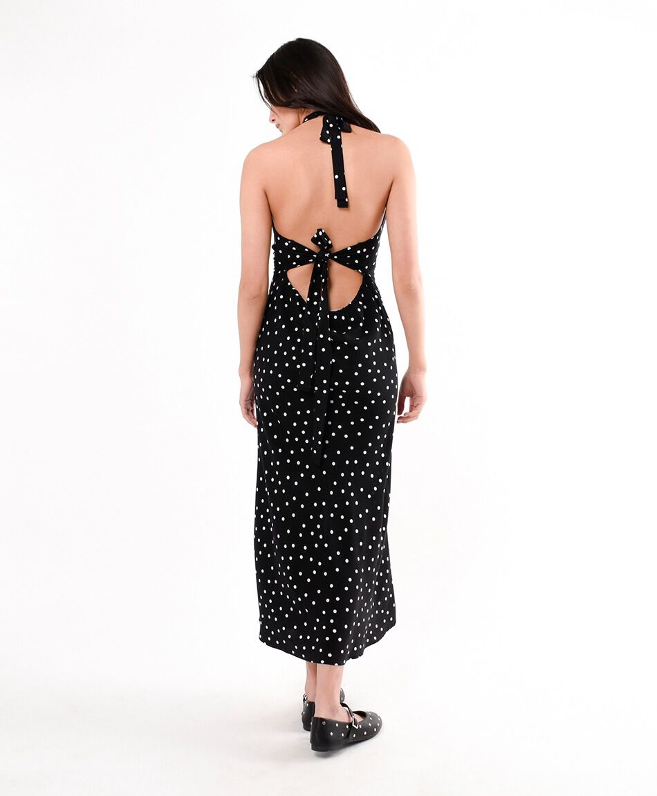 Vestido mujer puntos