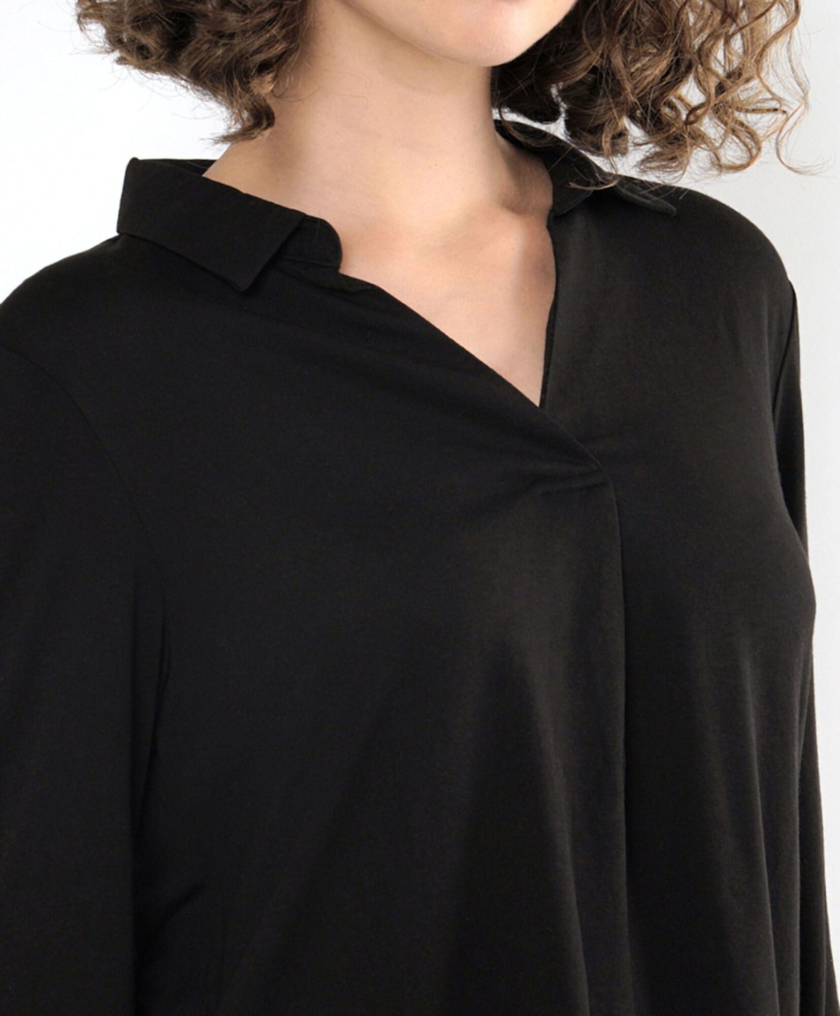 Blusa mujer cerrada cuello Blusa mujer cerrada cuello