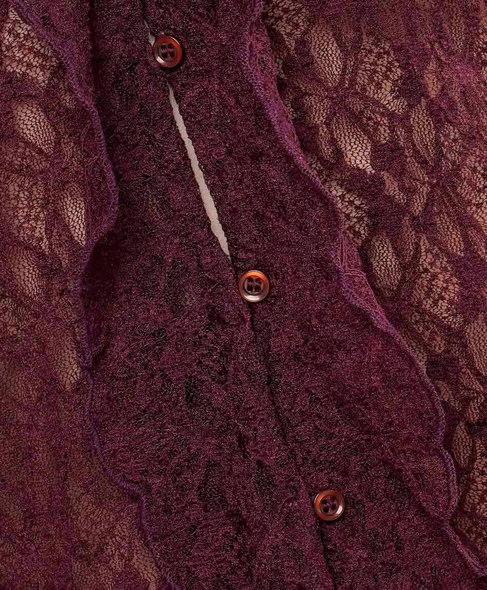 Polera mujer lace volantes