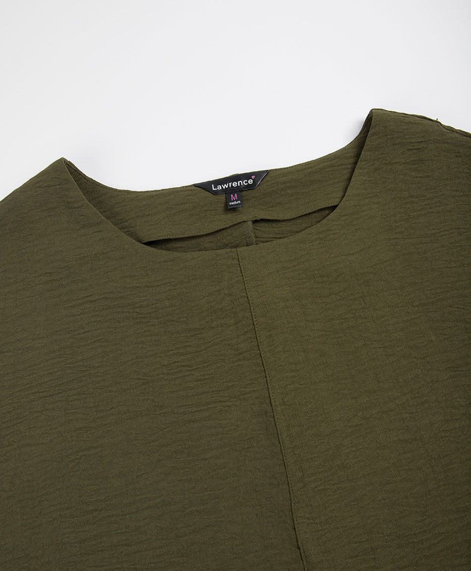 Blusa mujer pliegue